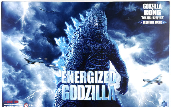 Hiya Toys Exquisite Basic Godzilla x Kong: The New Empire Energized Godzilla Action Figure imagen 1