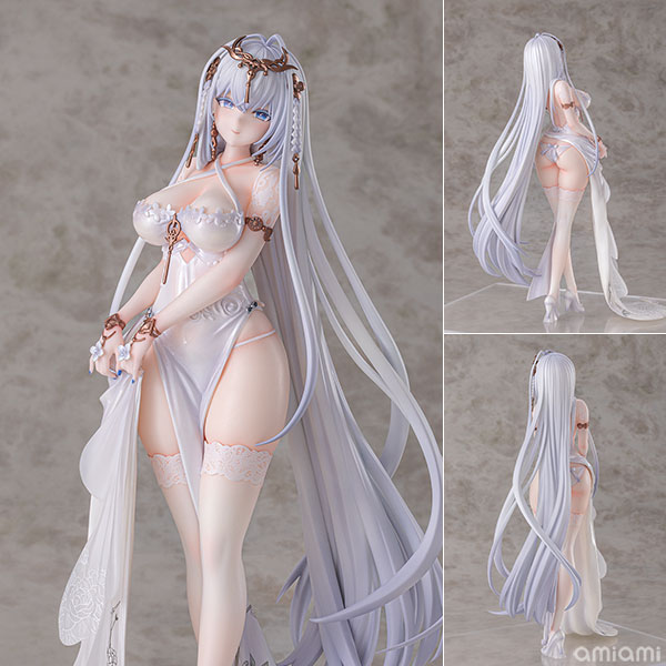 AniGame Azur Lane Emden Moonsilver Union Ver. (White) 1/6 Complete Figure รูปภาพ 1