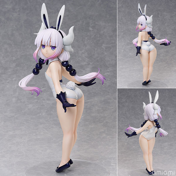 FREEing Miss Kobayashi's Dragon Maid Kanna: Bare Leg Bunny Ver. 1/4 Complete Figure gambar 1