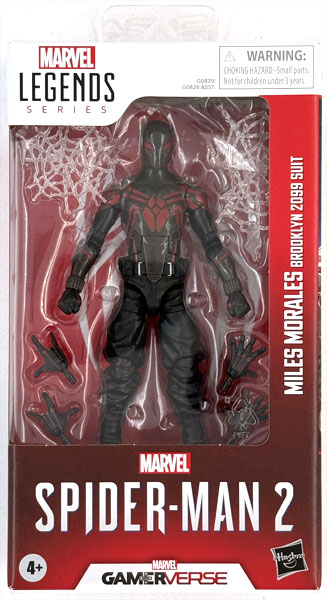 Hasbro Marvel Marvel Legend 6 Inch Miles Morales / Spider-Man (Brooklyn 2099 Suit) [Game Marvel's Spider-Man 2]