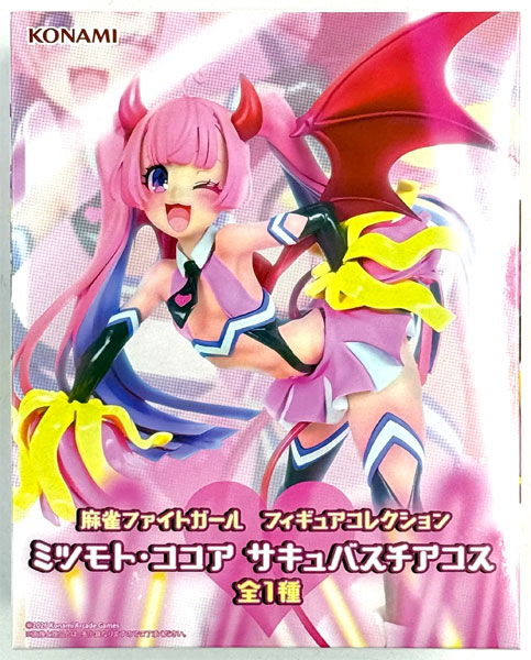 Konami Mahjong Soul Figure Collection Cocoa Mitsumoto Succubus Cheer Costume