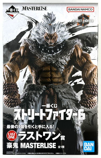 BANDAI SPIRITS Ichiban Kuji Street Fighter 6 Last One Prize - Akuma MASTERLISE (Game-prize)