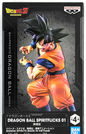 BANDAI SPIRITS DRAGON BALL SPIRITFLICKS 01 Son Goku A (Game-prize)