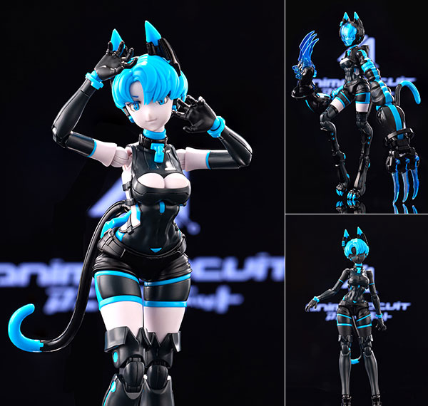 Dongguanshi Zhuojiang Wenhuafazhan Youxiangongsi Animacircuit Sora The Cat SP 1/12 Plastic Model Bild 1