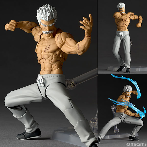 Kaiyodo Revoltech Amazing Yamaguchi One-Punch Man Silver Fang