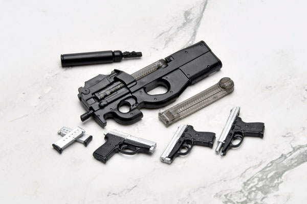 Tomytec LittleArmory [LA-GG01] Gunslinger Girl Henrietta P90 / P239 Type 1/12 Plastic Model