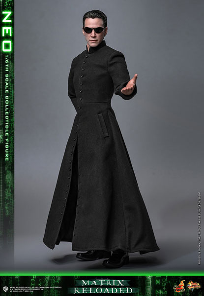 Hot Toys Movie Masterpiece "The Matrix Reloaded" 1/6 Scale Figure Neo imagen 1