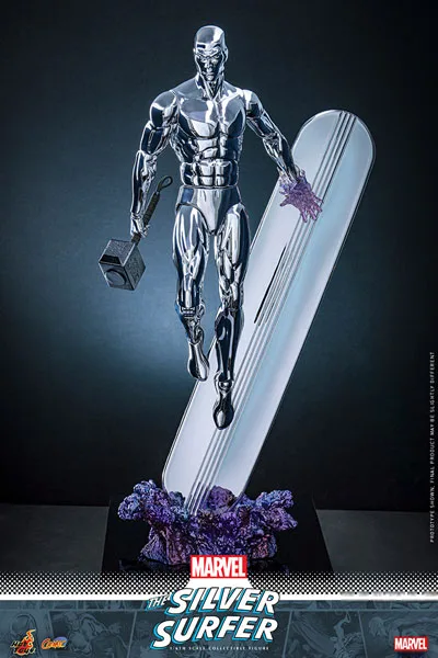 Hot Toys Comic Masterpiece "Marvel Comics" 1/6 Scale Figure Silver Surfer รูปภาพ 1