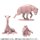 Kaiyodo ARTPLA Zookeeper & Baby Gorilla Set Set of All 6 Types imagen 8
