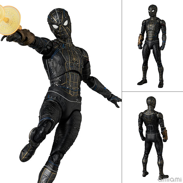 Medicom Toy MAFEX No.308 MAFEX SPIDER-MAN BLACK & GOLD SUIT