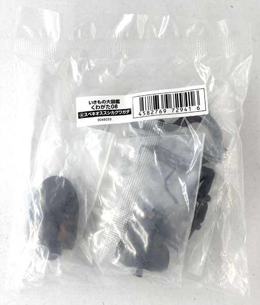 Bandai Ikimono Dai Zukan Stag Beetle 08 Rhaetulus Crenatus Speciosus