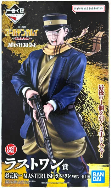 BANDAI SPIRITS Ichiban Kuji Golden Kamuy -Kinkai Soudatsusen- Last One Prize - Saichi Sugimoto MASTERLISE Last One ver. (Game-prize)