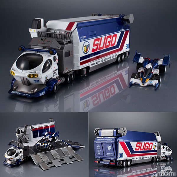 MegaHouse C.F.C. -Heritage Edition- DX Future GPX Cyber Formula Sugolegerd 10V5000 & Super Asurada 01 Circuit Mode