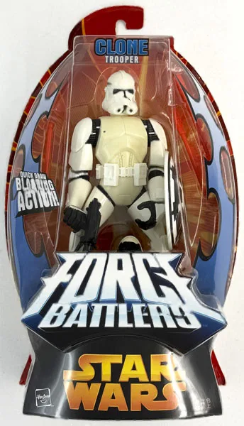Tomy Direct Star Wars Episode 3 Force Battle Figure Clone Trooper