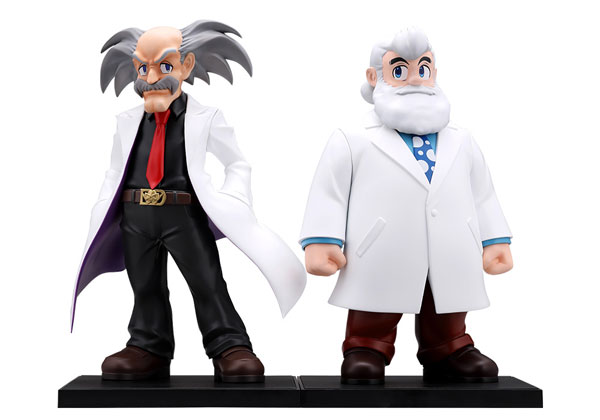 Kotobukiya OSHI WORKS Mega Man Dr. Wily & Dr. Light Complete Figure