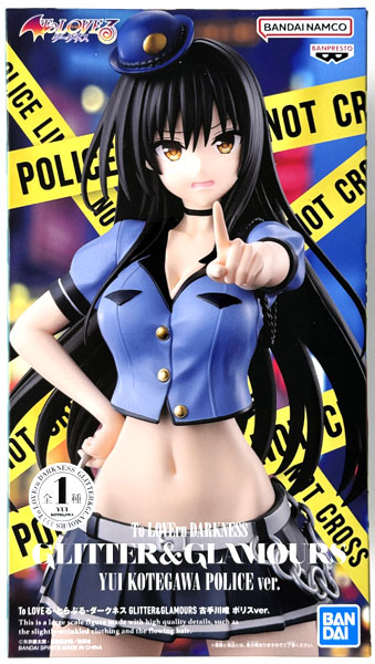 BANDAI SPIRITS To Love-Ru Darkness GLITTER&GLAMOURS Yui Kotegawa Police ver. (Game-prize)