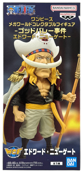 BANDAI SPIRITS ONE PIECE Mega World Collectable Figure -God Valley Incident Edward Newgate- (Game-prize)