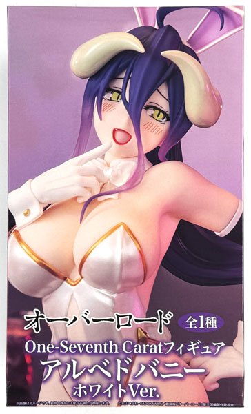 System Service Overlord One-Seventh Carat Figure Albedo Bunny White Ver. (Game-prize)