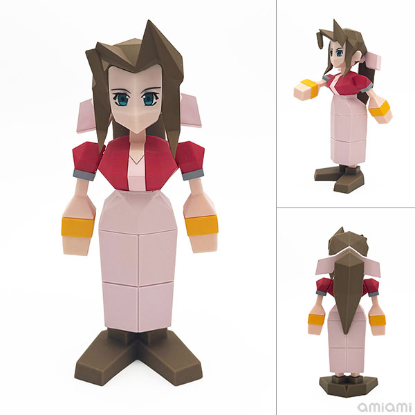 Square Enix FINAL FANTASY VII Polygon Soft Vinyl Aerith Gainsborough
