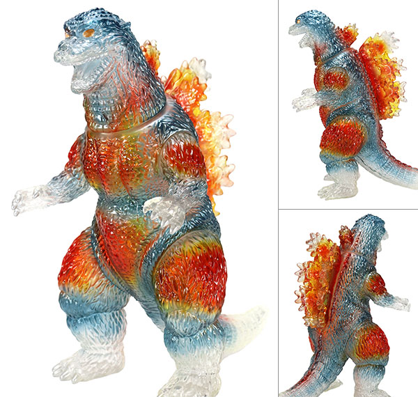 CCP JAPAN BIG Retro Soft Vinyl Series Godzilla (1995) Houkou 1200 Degrees Image Ver. image 1
