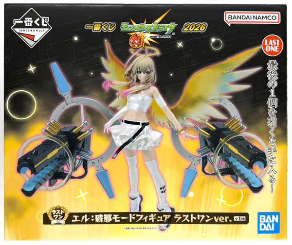 BANDAI SPIRITS 이치반 쿠지 몬스터 스트라이크 2026 라스트원상 - 엘: 파사 모드 피규어 라스트원 ver. (게임경품)