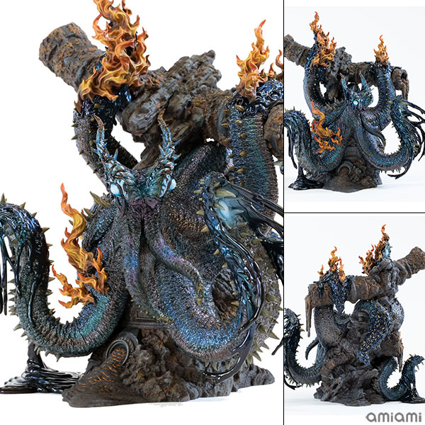 Capcom Capcom Figure Builder Creator's Model Monster Hunter Wilds Hell Flame Octopus Nu Udra Complete Figure