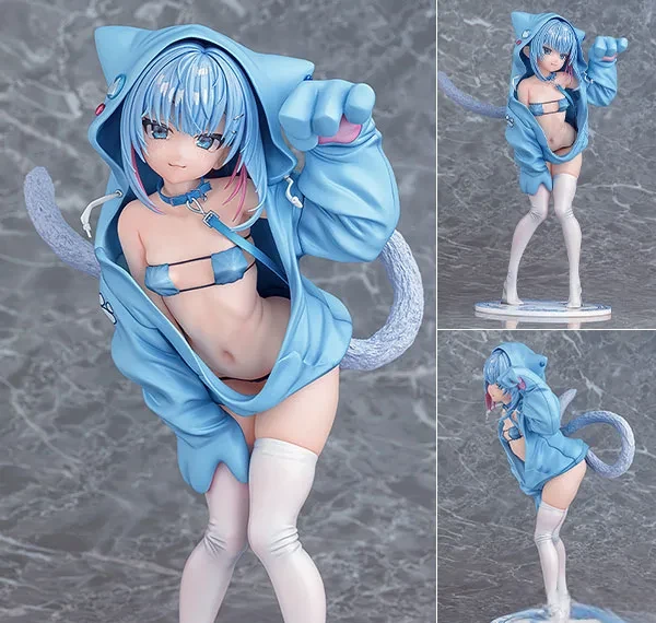 Phat Company virtual illustrator Kanzarin kanzarin-chan: Cat-Eared Hoodie Ver. ฟิกเกอร์ Complete ขนาด 1/6 รูปภาพ 1