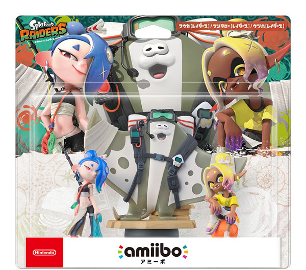 Nintendo amiibo Surimi Union Set [Shiver Hohojiro [Raiders] / Frye Onaga [Raiders] Man [Raiders] (Splatoon Series)