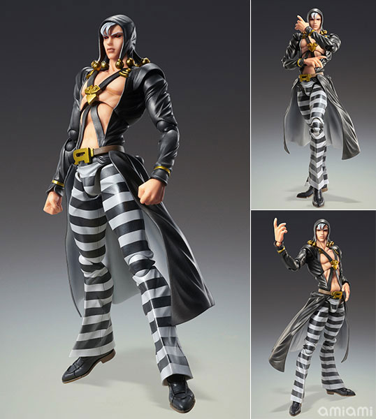 Medicos Entertainment Super Action Statue JoJo's Bizarre Adventure Part.V Risotto Nero