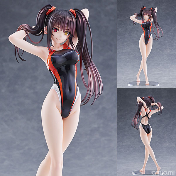 AMAKUNI Swimsuit Silhouette Date A Live Kurumi Tokisaki Competition Swimsuit Ver. 1/7 Complete Figure