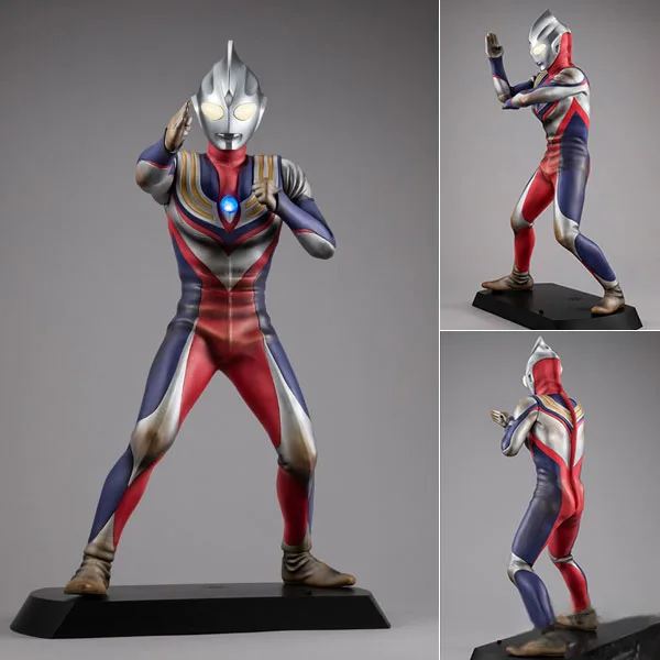 MegaHouse Ultimate Article Ultraman Tiga (Multi Type) Battle Image Color Edition Complete Figure image 1
