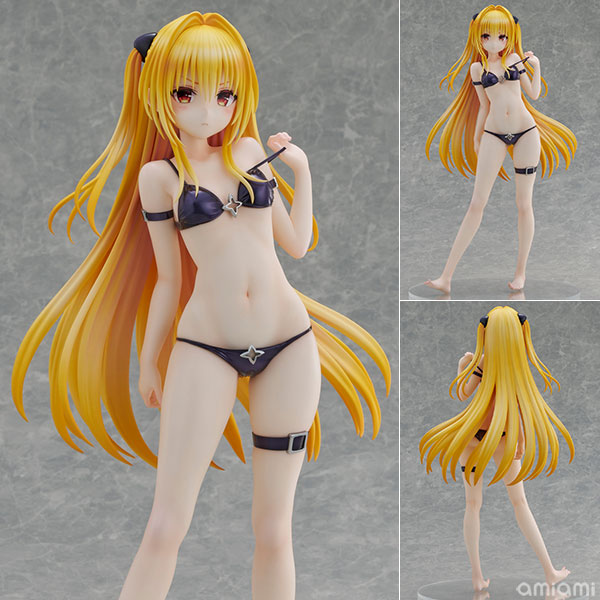 Union Creative To Love-Ru Darkness Swimsuit Series "Golden Darkness" 1/4 Complete Figure