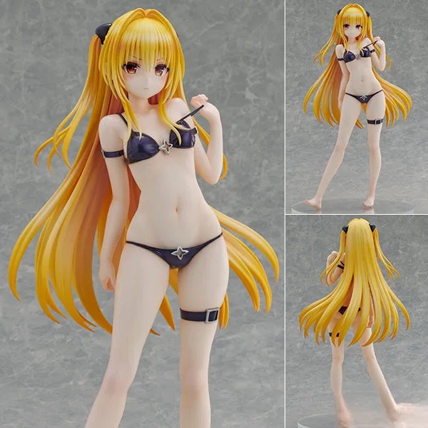 Union Creative To Love-Ru Darkness Swimsuit Series "Golden Darkness" 1/4 Complete Figure gambar 1