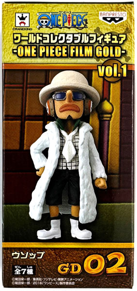 Banpresto ONE PIECE World Collectable Figure -ONE PIECE FILM GOLD- vol.1 Usopp (Game-prize) image 1