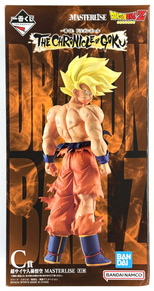 BANDAI SPIRITS Ichiban Kuji Dragon Ball THE CHRONICLE OF GOKU C Prize - Super Saiyan Son Goku MASTERLISE (Game-prize)