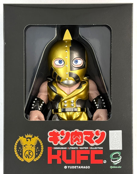 Cyclone Joe KUFC 02 Kinnikuman Soldier Original Gold Metallic Complete Figure [Bonus] รูปภาพ 1