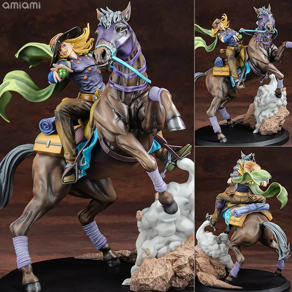 Medicos Entertainment Chozo Art Collection Anime "Steel Ball Run JoJo's Bizarre Adventure" Gyro Zeppeli & Valkyrie hình ảnh 1