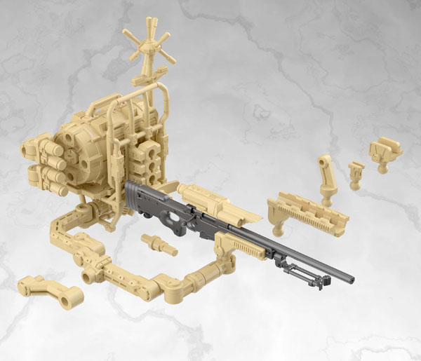 Tomytec LittleArmory [LA-MD04] Megami Device Equipment Set Sniper A Plastic Model