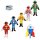 PLEX Vinyl Archives Project Popy Reproduction Edition All Together Himitsu Sentai Gorenger Hurricane Set image 11