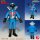 PLEX Vinyl Archives Project Popy Reproduction Edition All Together Himitsu Sentai Gorenger Hurricane Set image 7