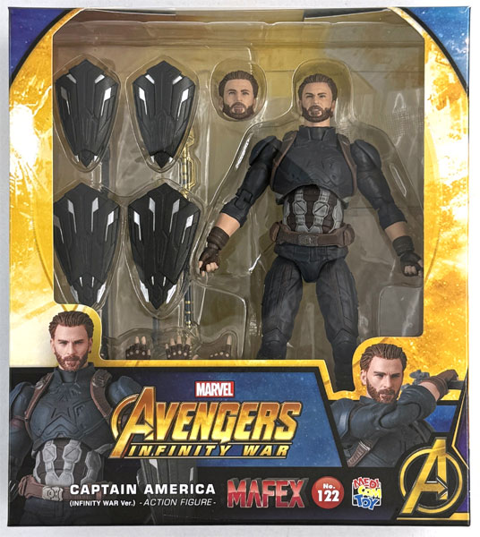 Medicom Toy MAFEX No.122 キャプテン・アメリカ (INFINITY WAR Ver.)