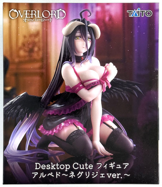 Taito Overlord Desktop Cute Figure Albedo -Negligee ver.-