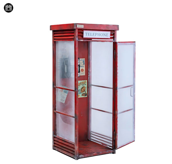MMM Toys 1/6 Phone Booth รูปภาพ 1