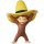 Medicom Toy Ultra Detail Figure No.952 UDF Curious George Curious George w/Hat image 2