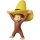 Medicom Toy Ultra Detail Figure No.952 UDF Curious George Curious George w/Hat image 4