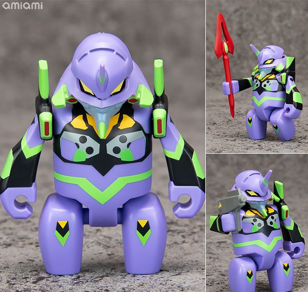 Good Smile Company BRICKROID Rebuild of Evangelion Evangelion Test Type-01 Posable Figure