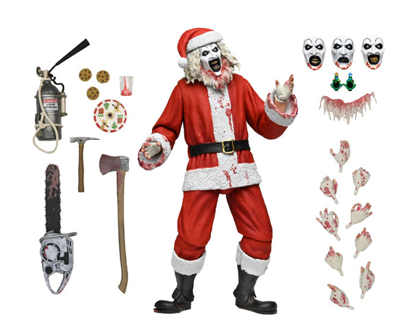 Neca Terrifier 3 / Santa Suit Art the Clown Ultimate 7 Inch Action Figure Bloody ver