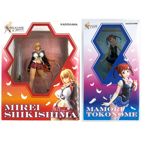 KADOKAWA [Bonus] VALKYRIE DRIVE -MERMAID- Mirei Shikishima & Mamori Tokonome 2 Figure Set 1/7 Complete Figure (Dengekiya Exclusive)