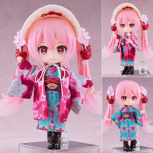 Good Smile Company Nendoroid Doll Character Vocal Series 01 Hatsune Miku Sakura Miku: Hirohako 2025 Ver. (Hakodate)