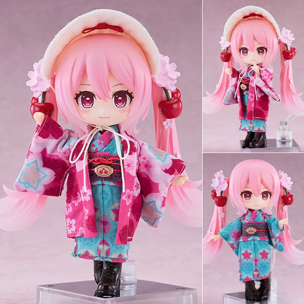 Good Smile Company 넨드로이드 돌 캐릭터 보컬 시리즈 01 하츠네 미쿠 사쿠라 미쿠: 히로하코 2025 Ver. (하코다테) 이미지 1